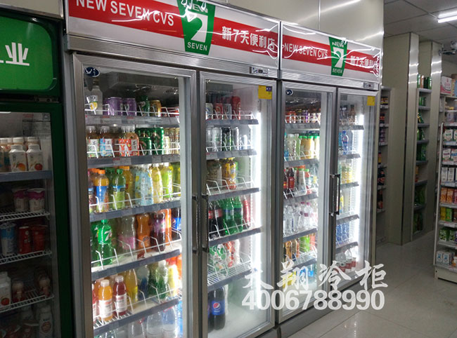 新7天便利店-便利店冰柜|冷藏展示柜工程案例